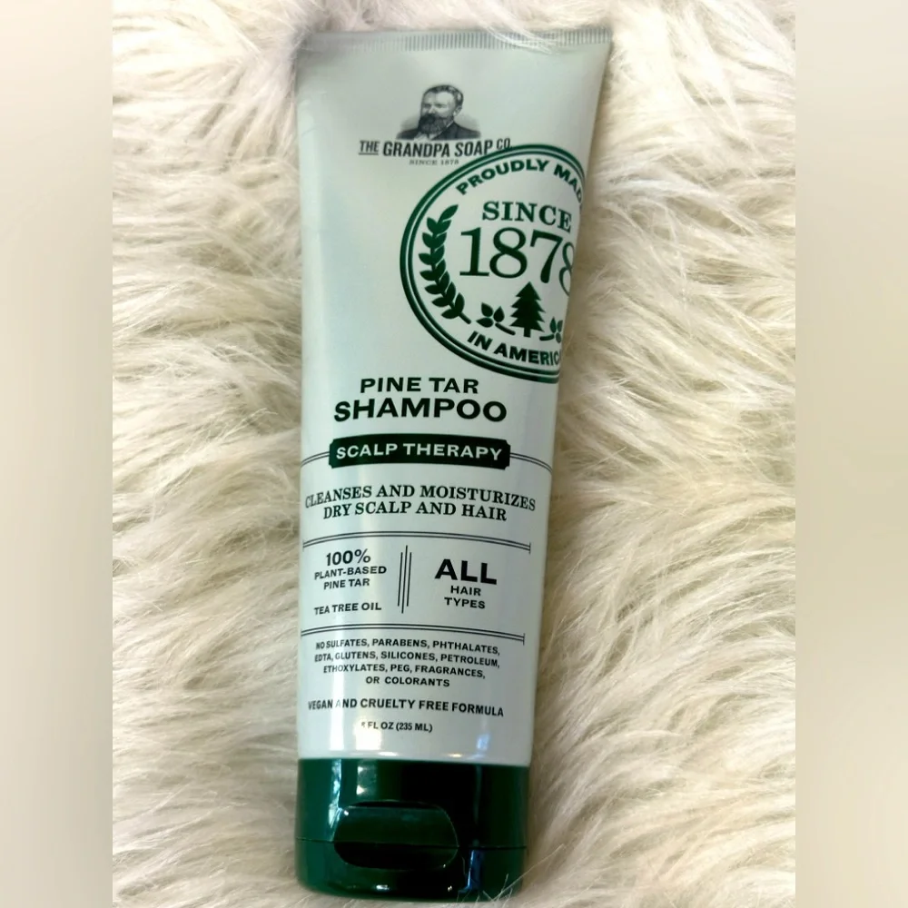 NWT The Grandpa Soap Co. Pine Tar Shampoo - Green Size 8oz‎